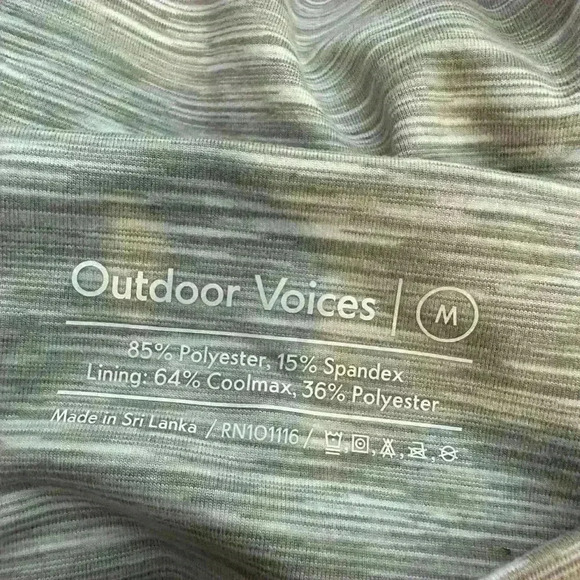 Outdoor voices leggings new no tag size medium women’s - Picture 5 of 5